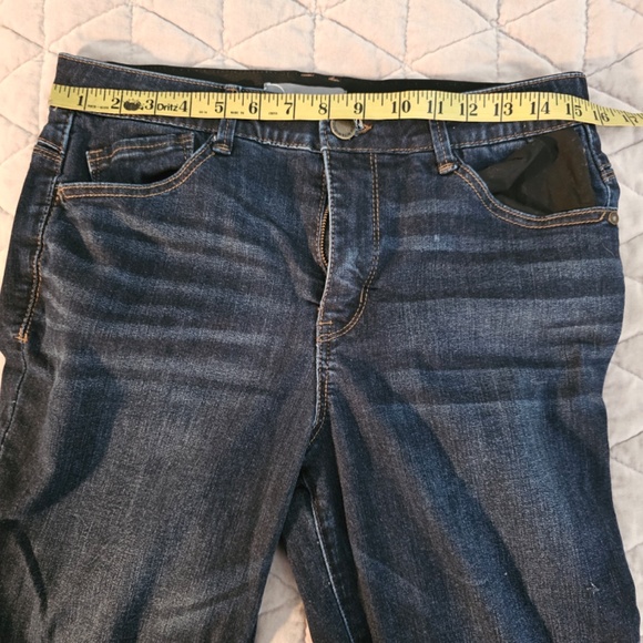 Wit & Wisdom Skinny Jeans Sz 10 Indigo - Picture 3 of 5